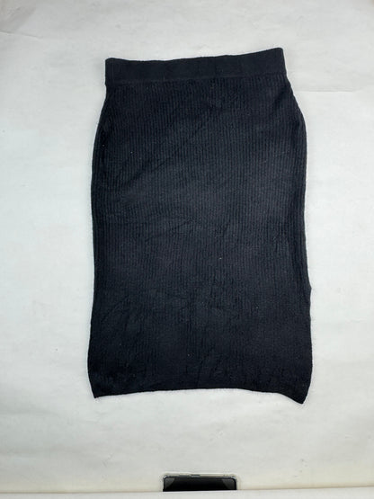 F&F Black Ribbed Knit Pencil Skirt buy preloved clothing online Pakistan - image 2