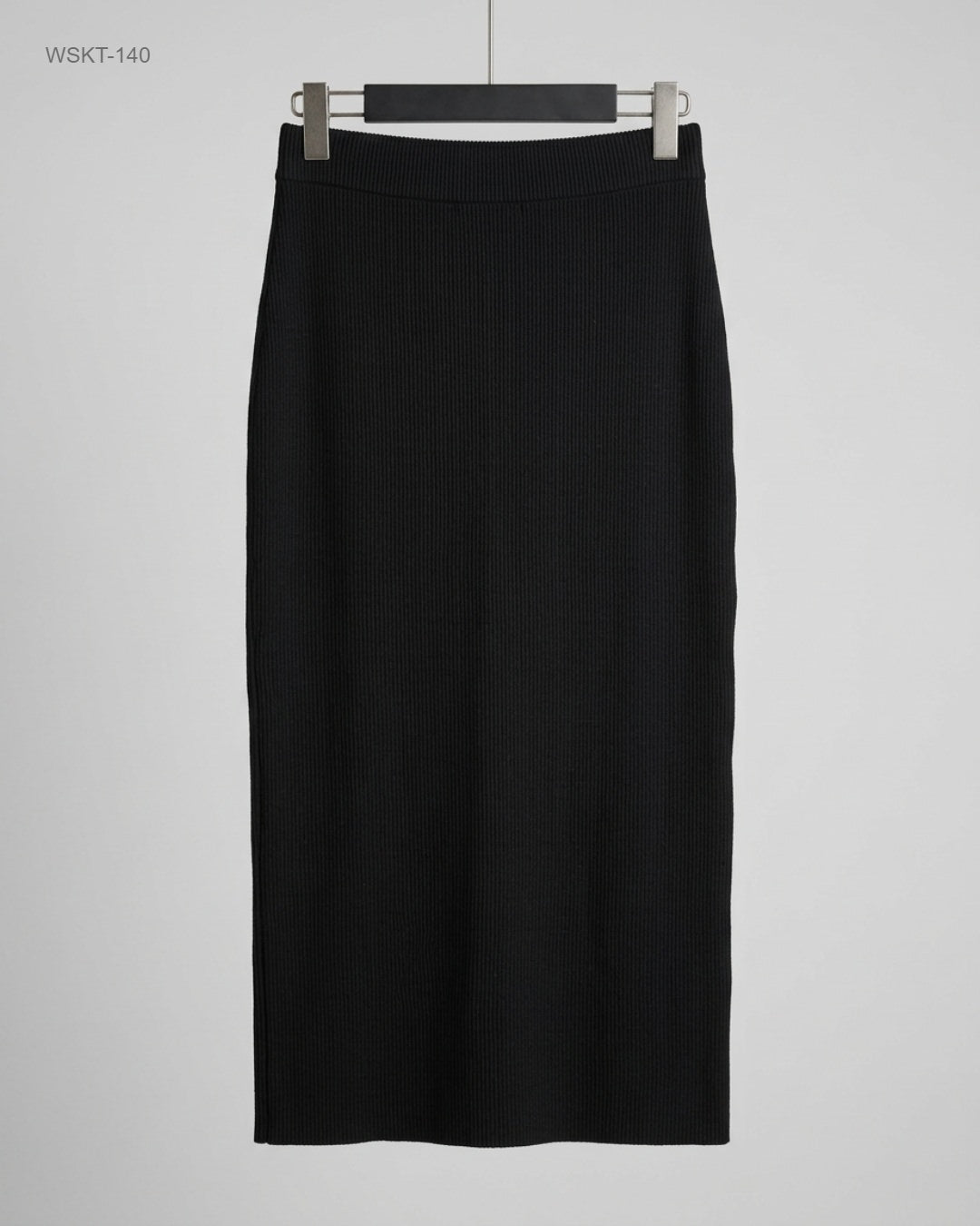 F&F Black Ribbed Pencil Skirt buy preloved clothing online Pakistan