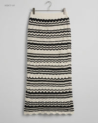 F&F (WSKT-141) Knit Maxi Skirt