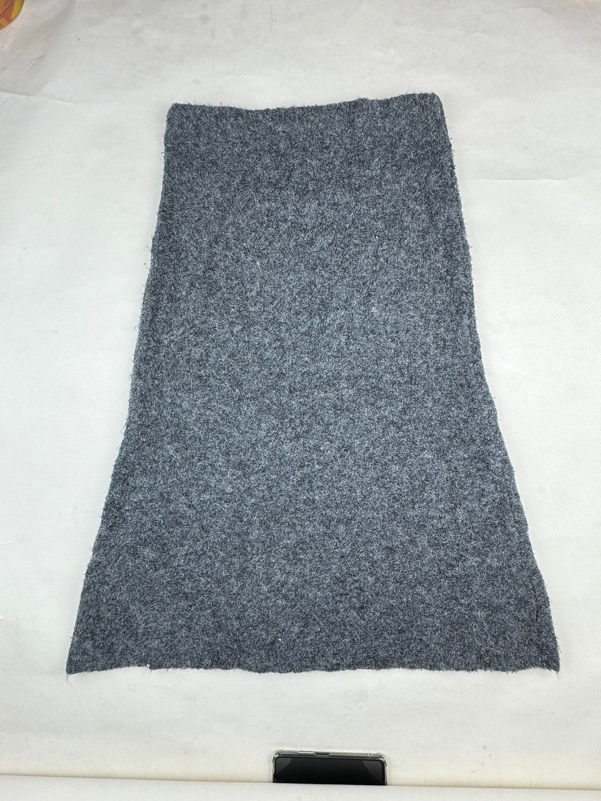Primark Grey Knit A-Line Skirt buy preloved clothing online Pakistan - image 2