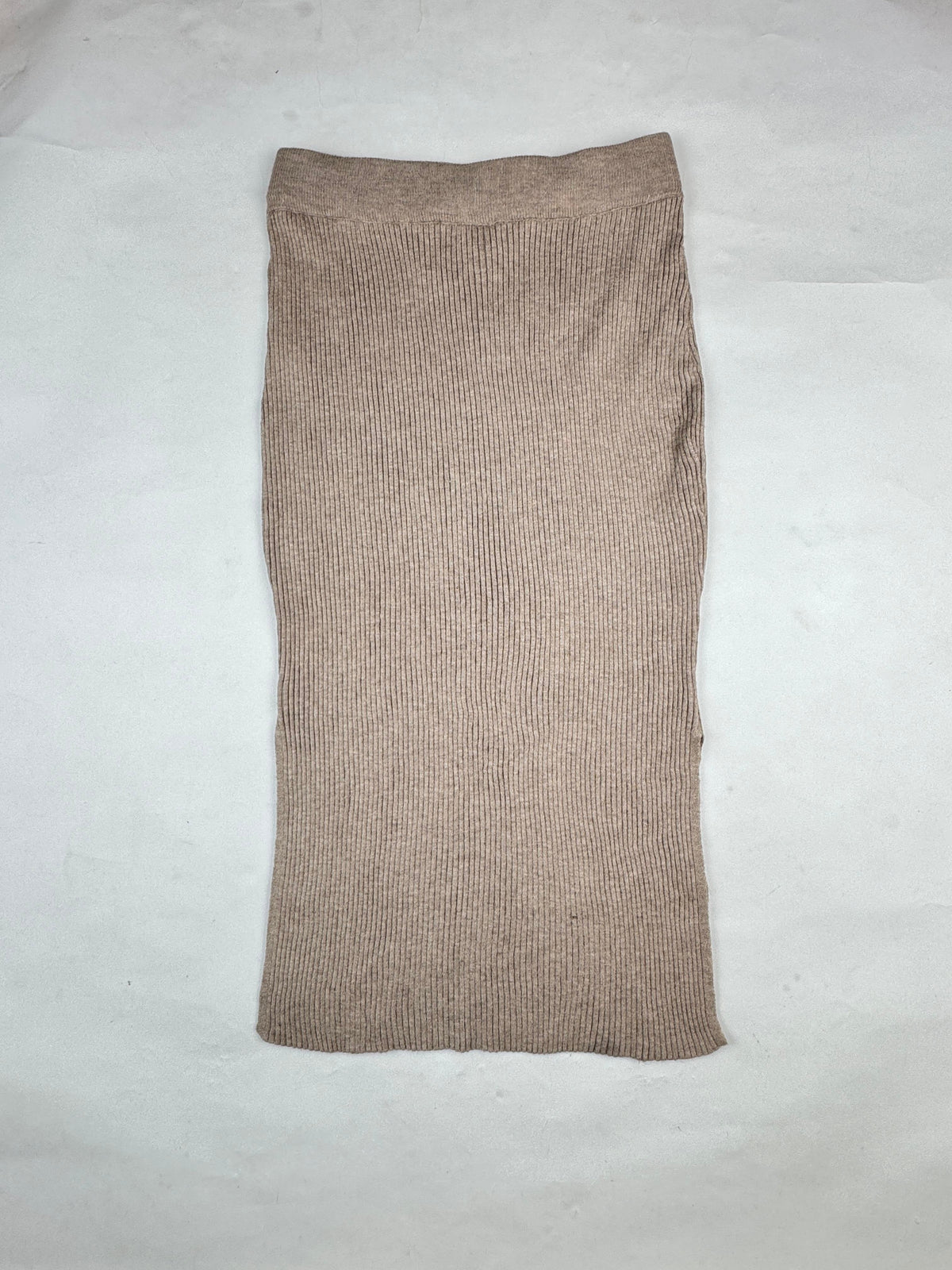 Primark Brown Ribbed Midi Skirt buy preloved clothing online Pakistan - image 2