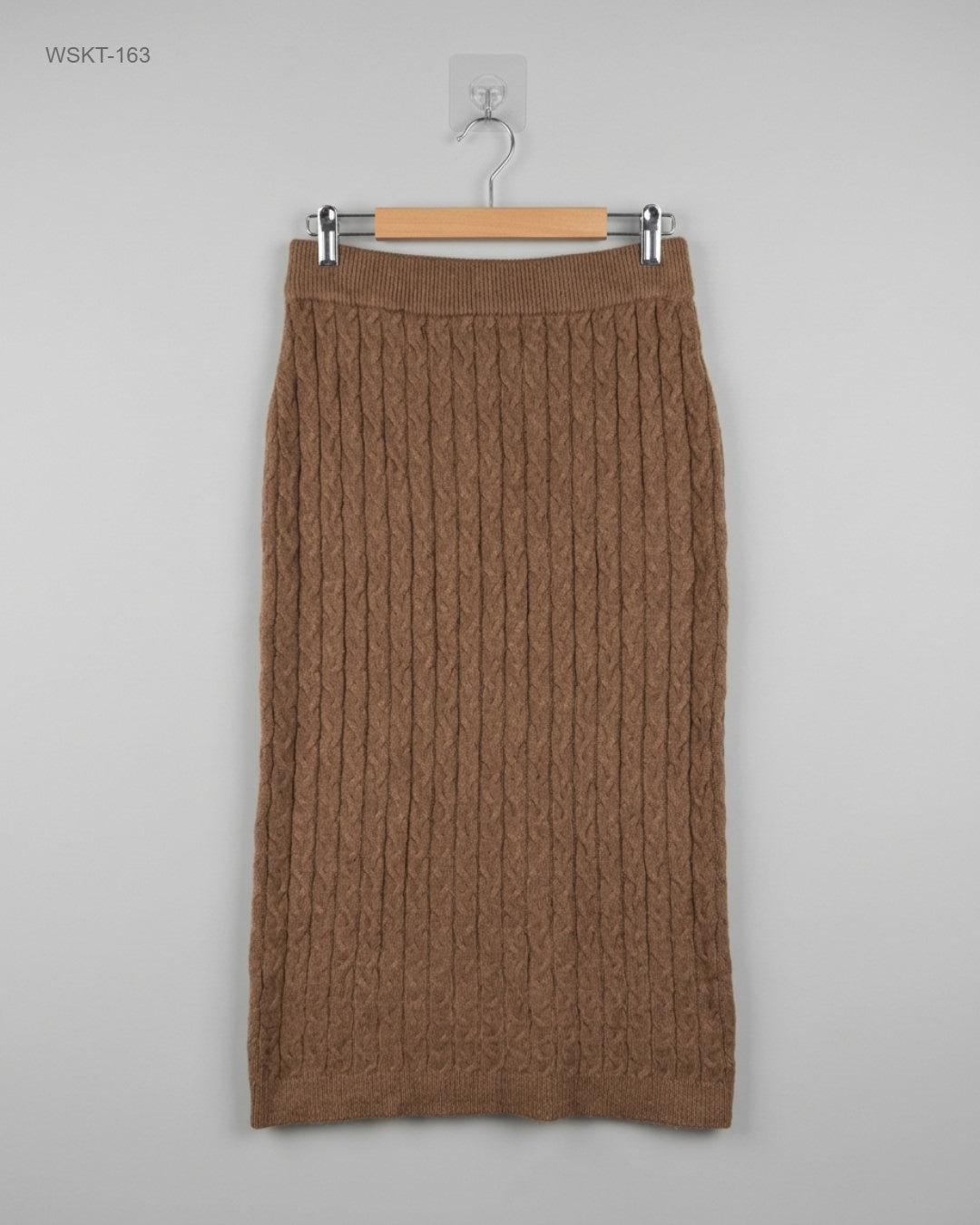 CUT LABEL (WSKT-163) Cable-Knit Pencil Skirt