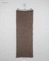 Stradivarious (WSKT-169) Ribbed Column Maxi Skirt