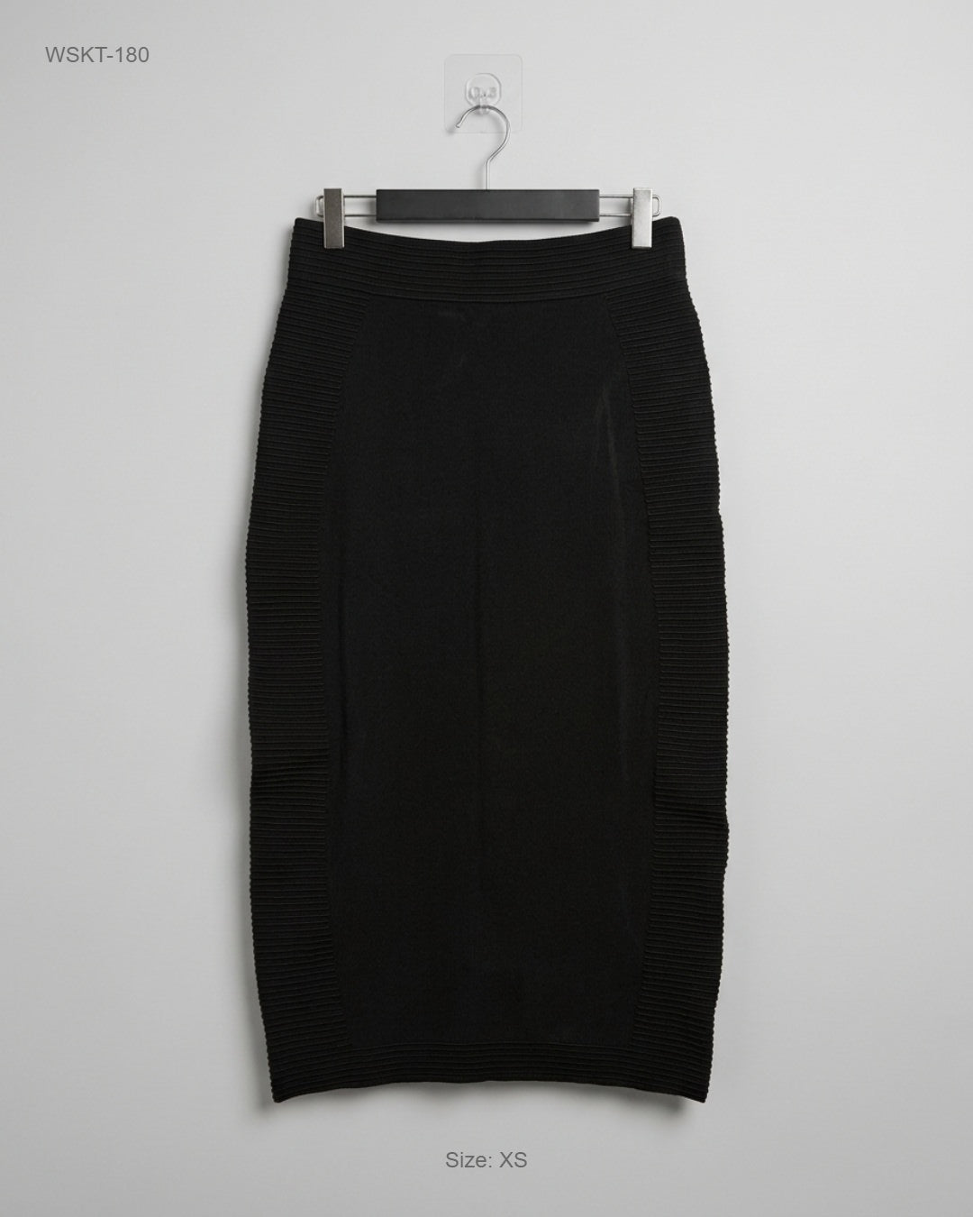 L.K. Bennett (WSKT-180) Ribbed Knit Pencil Skirt