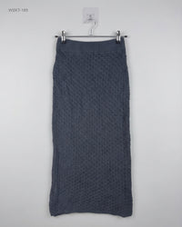 CUT LABEL (WSKT-185) Knit Midi Skirt