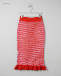 SAVIDA (WSKT-200) Knit Midi Skirt