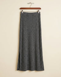 SHEIN (WSKT-329) Ribbed Maxi Skirt
