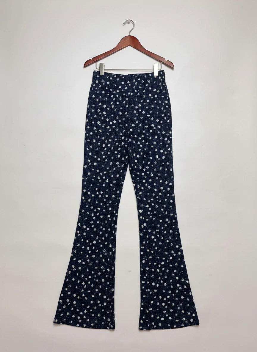 Womens Summer Trousers | Primark | Preloved Branded | Navy Blue Viscose | Premium | OTS Thrift Store Karachi Pakistan