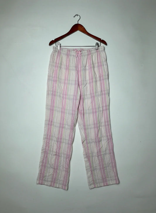 UK Imported secondhand Womens Summer Trousers - Marks & Spencer brand, Multi Cotton, Premium condition, for Womens - Online Thrift Store Karachi Pakistan
