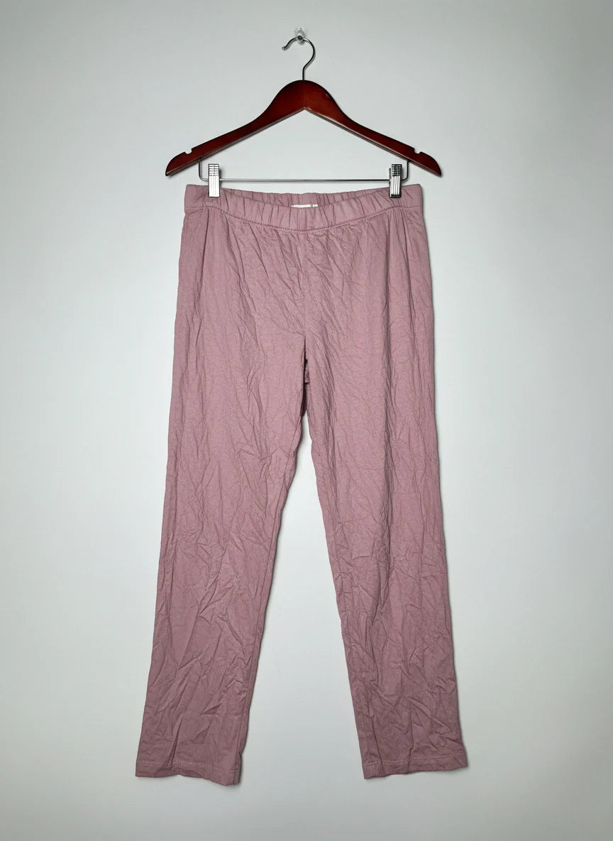 Premium Condition Womens Summer Trousers | Preloved Marks & Spencer | Teapink Polyester | Thrift Shop for Womens Islamabad Pakistan | OTS