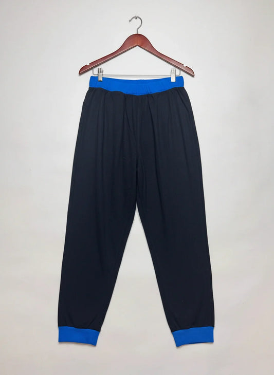 Premium Condition Womens Summer Trousers | Preloved Cut Label | Black Cotton | Thrift Shop for Womens Peshawar Pakistan | OTS