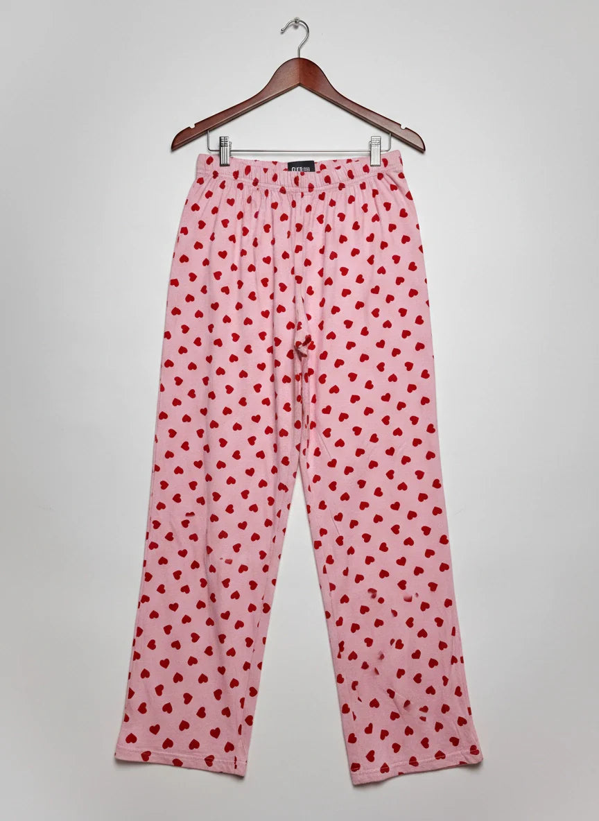 Secondhand Branded Womens Summer Trousers by Disney, Pink Cotton fabric, Premium condition, for Womens - Online Thrift Shop Lahore Pakistan