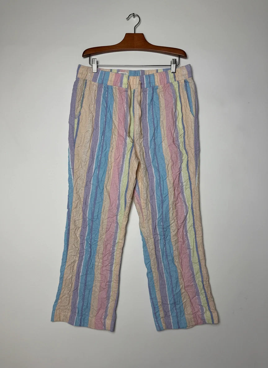 F&F 's Multi Color Women's Summer Trouser (WST-132)