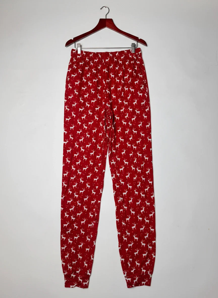 IN THE STYLE 's Red Multi Women's Summer Trouser (WST-138)