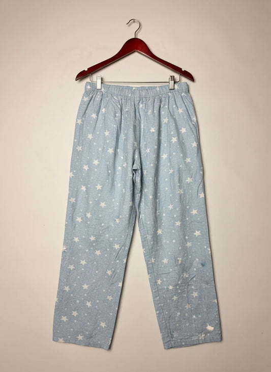 Premium Condition Womens Summer Trousers | Preloved George | SkyBlue Cotton | Thrift Shop for Womens Karachi Pakistan | OTS