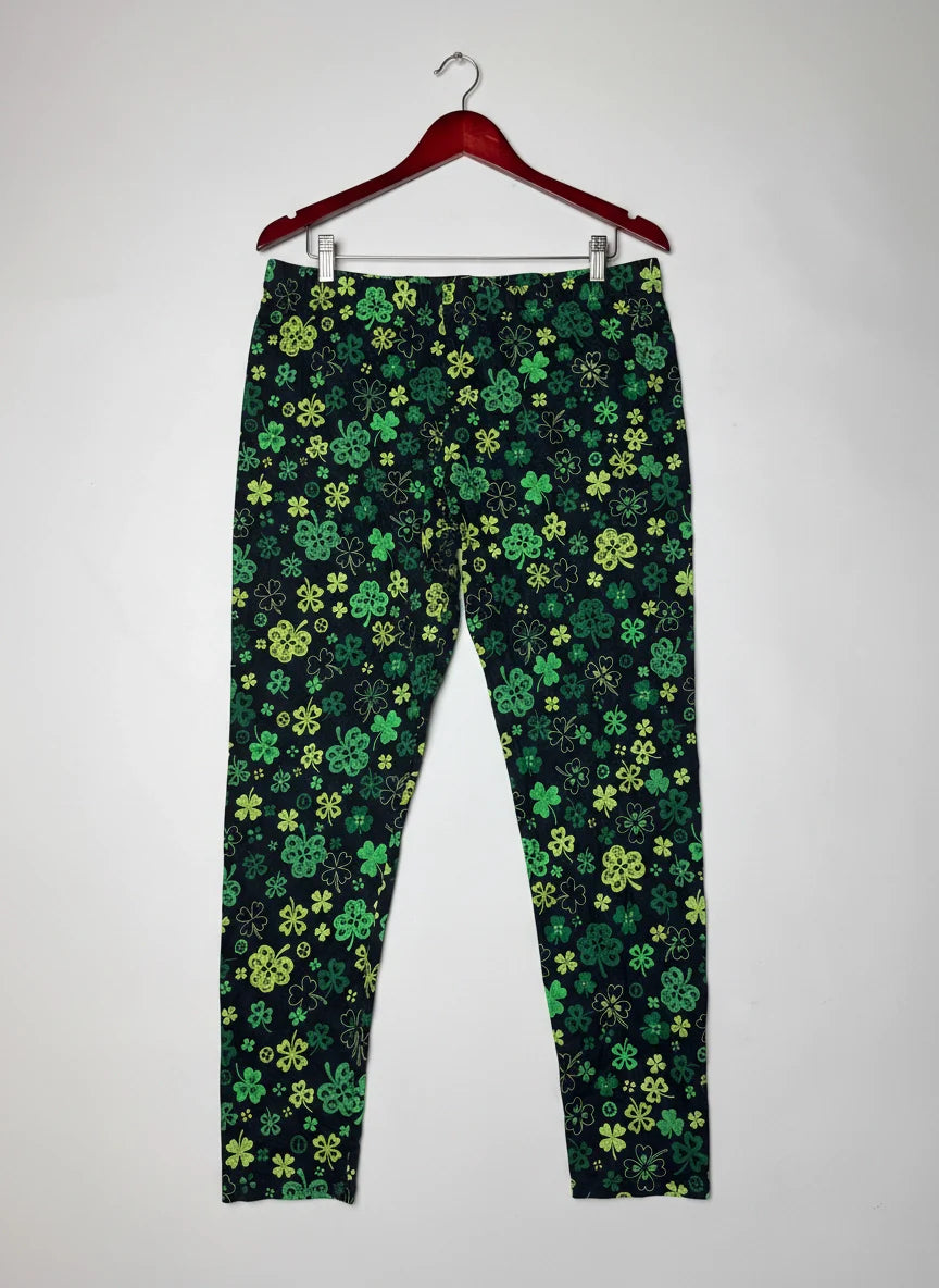 NO BOUNDRIES 's Black Multi Women's Summer Trouser (WST-143)