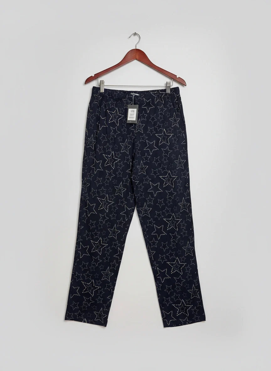 Premium Condition Womens Summer Trousers | Preloved TU | Black Cotton | Thrift Shop for Womens Islamabad Pakistan | OTS