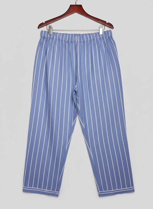 Preloved Premium Womens Summer Trousers by Primark, SkyBlue Polyester for Womens - OTS Thrift Shop Karachi Pakistan