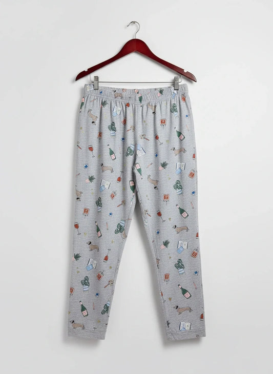 Premium Condition Womens Summer Trousers | Preloved George | GRAY Cotton | Thrift Shop for Womens Karachi Pakistan | OTS