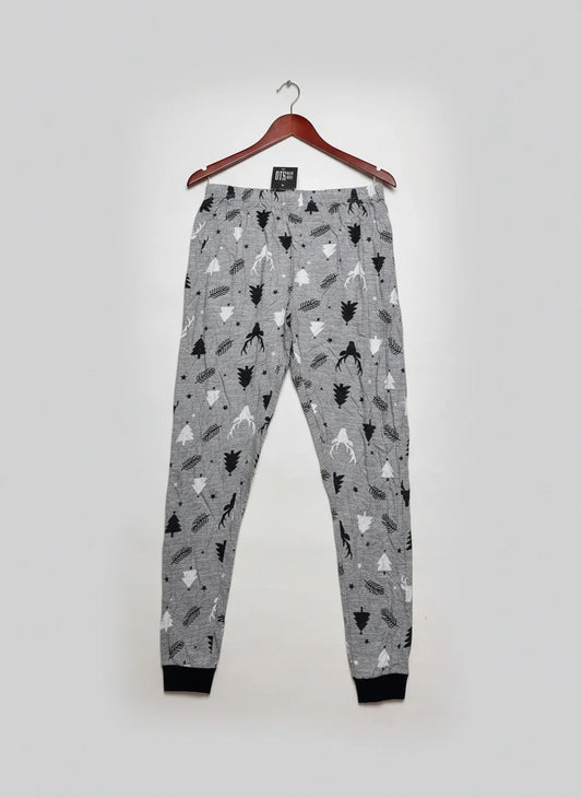 Womens Summer Trousers | Cut Label | Preloved Branded | GRAY Cotton | Premium | OTS Thrift Store Lahore Pakistan