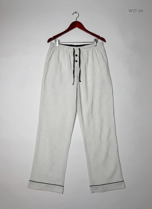 Womens Summer Trousers | Topshop | Preloved Branded | Beige Cotton | Premium | OTS Thrift Store Islamabad Pakistan