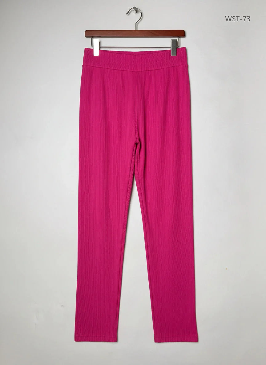 UK Imported secondhand Womens Summer Trousers - Cut Label brand, PINK Polyester, Premium condition, for Womens - Online Thrift Store Islamabad Pakistan