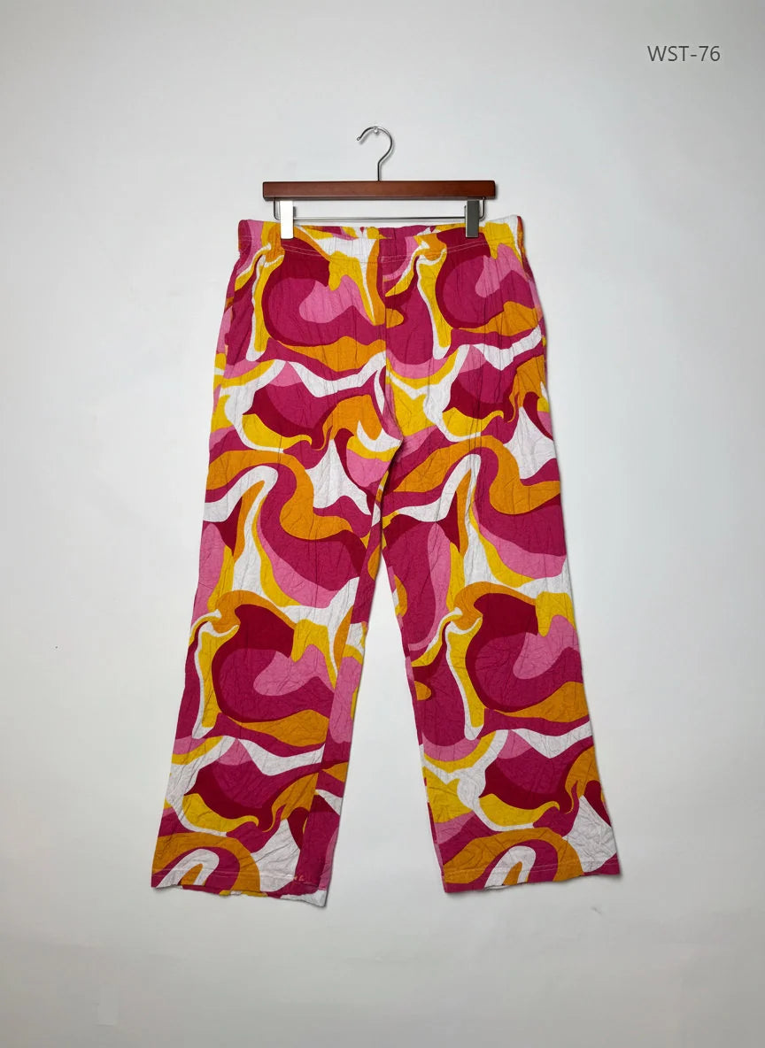 AVON 's Multi Color Women's Summer Trouser (WST-76)