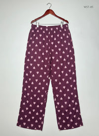 F&F 's Maroon Women's Summer Trouser (WST-85)