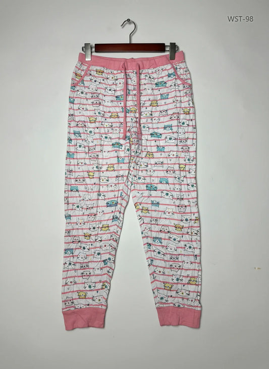 Secondhand Branded Womens Summer Trousers by F&F, MULTI Polyester fabric, Excellent condition, for Womens - Online Thrift Shop Lahore Pakistan
