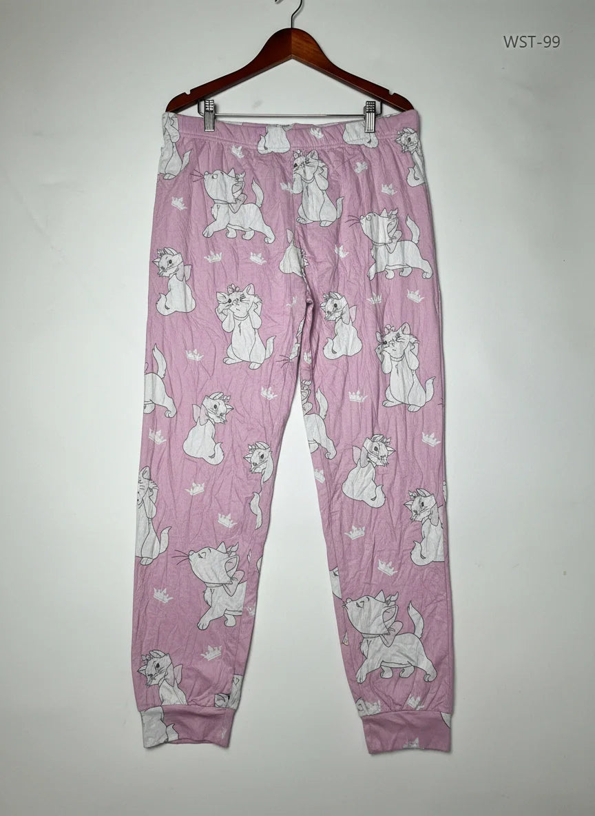 Disney 's Pink Women's Summer Trouser (WST-99)