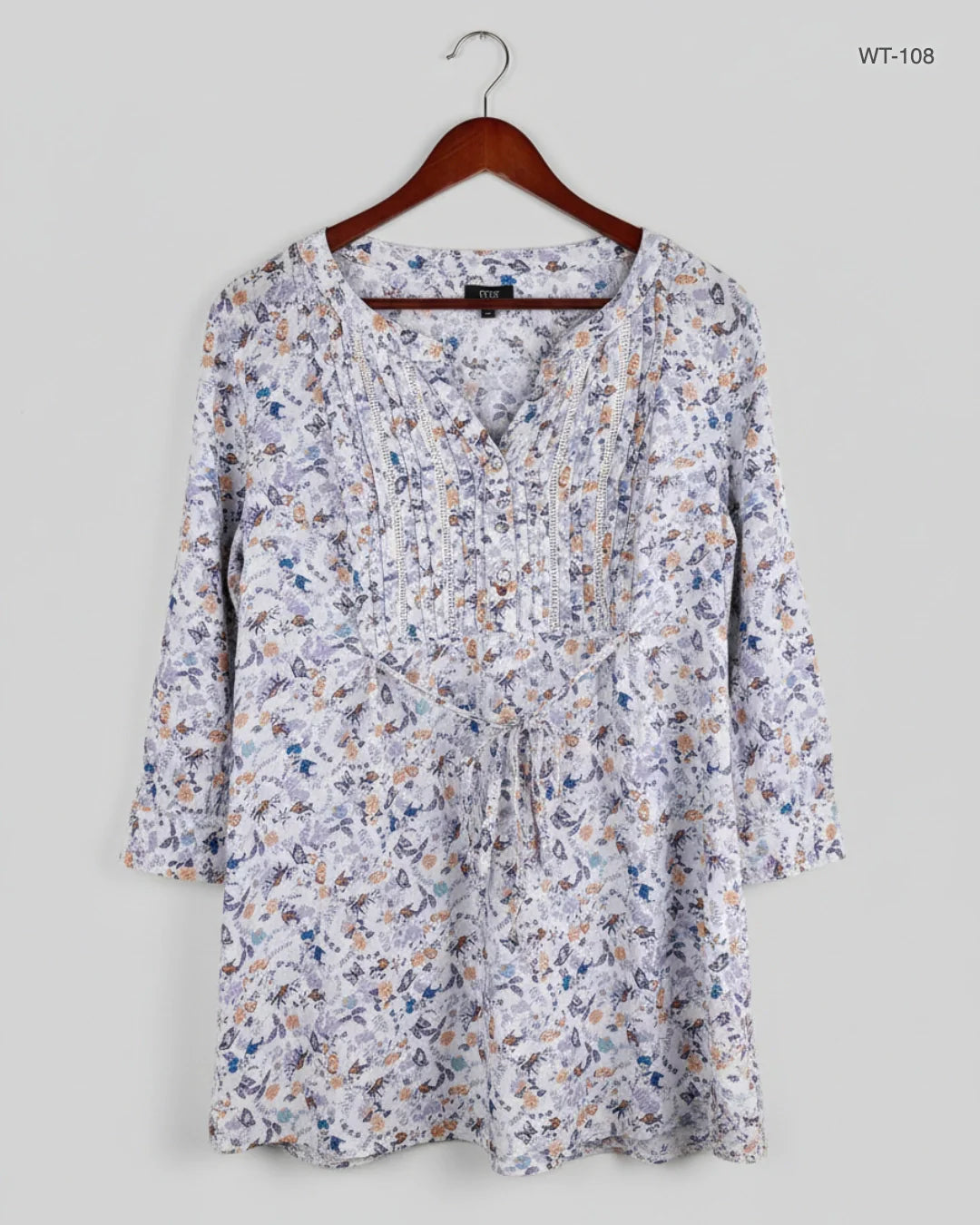 Secondhand Branded Womens Summer Tops by F&F, White Cotton fabric, Premium condition, for Women - Online Thrift Shop Karachi Pakistan