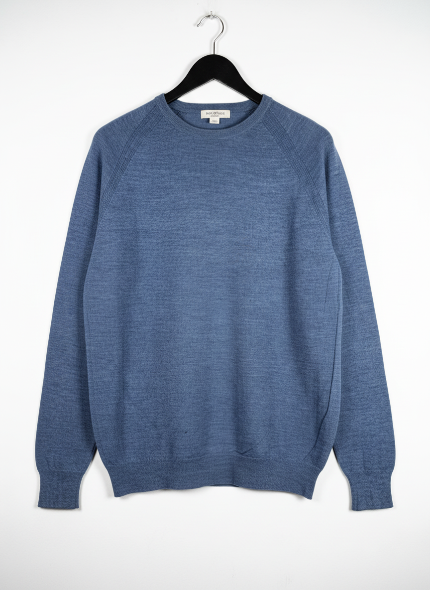 Preloved EXCELLENT Winter Knitted Tops by ISAAC MIZRAHI, DARK GREY WOOL for Women - OTS Thrift Shop Peshawar Pakistan