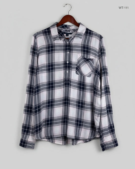 UK Imported secondhand Womens Summer Tops - Tommy Hilfiger brand, black & pink Viscose, Premium condition, for Women - Online Thrift Store Karachi Pakistan