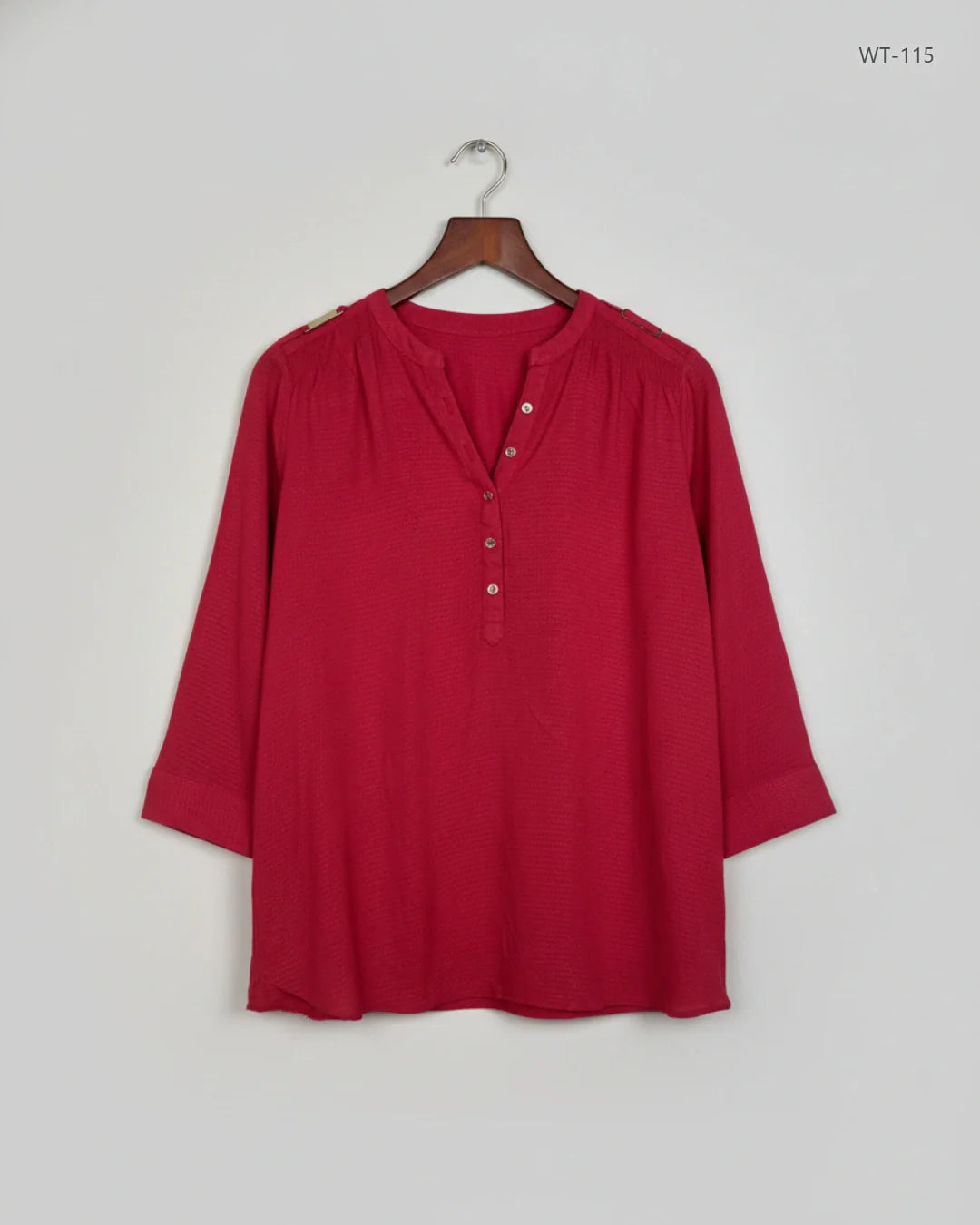 Premium Condition Womens Summer Tops | Preloved Atmosphere | Red Viscose | Thrift Shop for Women Lahore Pakistan | OTS