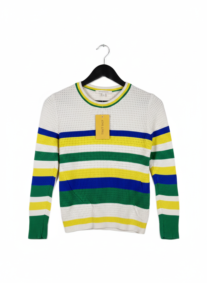 UK Imported secondhand Winter Knitted Tops - STRADIVARIUS brand, MULTI ACRYLIC, PREMIUM condition, for Women - Online Thrift Store Lahore Pakistan