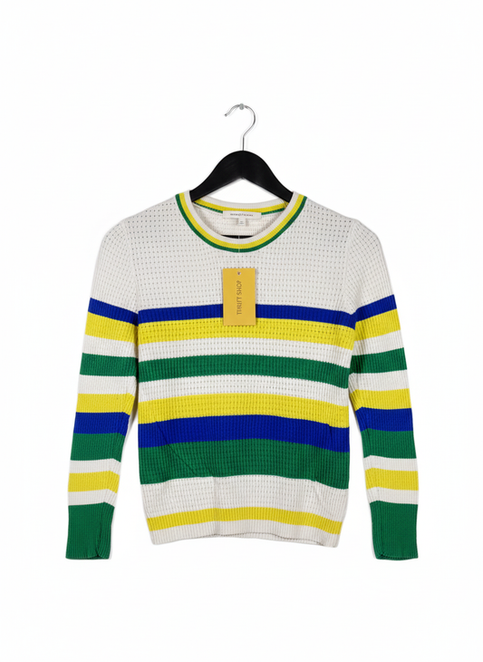 UK Imported secondhand Winter Knitted Tops - STRADIVARIUS brand, MULTI ACRYLIC, PREMIUM condition, for Women - Online Thrift Store Lahore Pakistan
