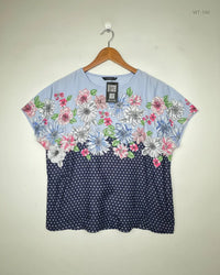 DUNNES Blue Womens Summer Tops (WT-160)