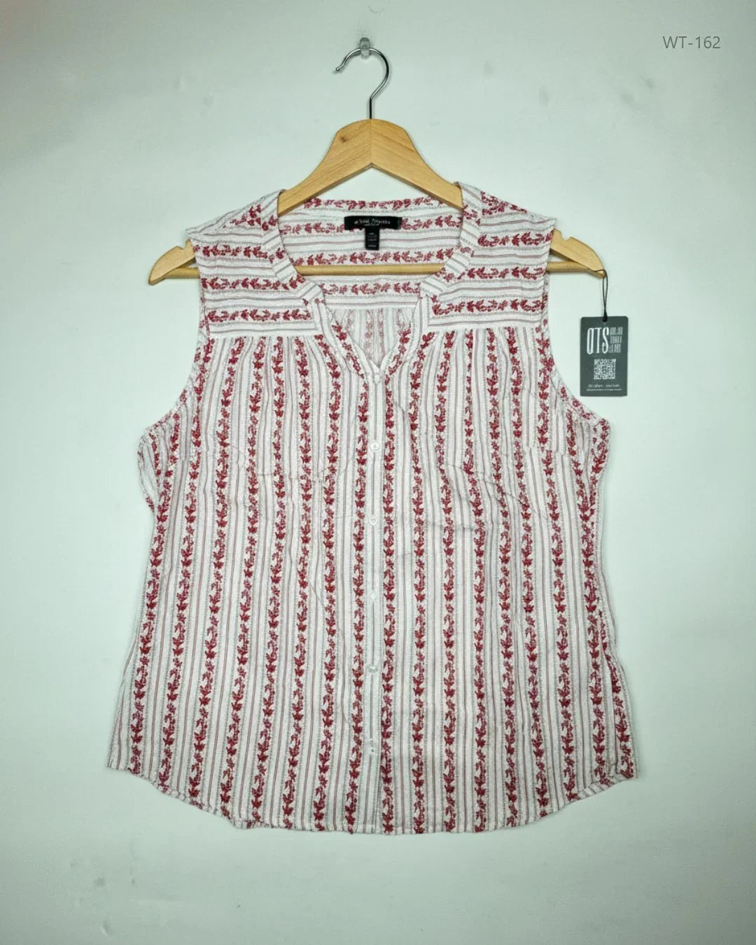 M&CO White Womens Summer Tops (WT-162)