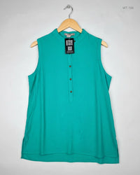 LOVE21 Aqua Womens Summer Tops (WT-166)