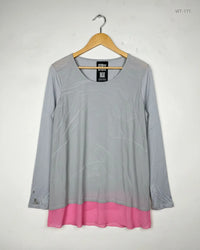 MARC AUREL Grey Womens Summer Tops (WT-171)