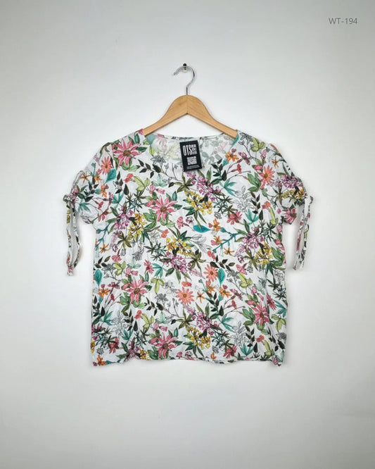 Premium Condition Womens Summer Tops | Preloved RESERVED | MULTI Polyester | Thrift Shop for Women Islamabad Pakistan | OTS
