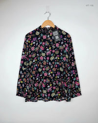 TU Black Womens Summer Tops (WT-196)