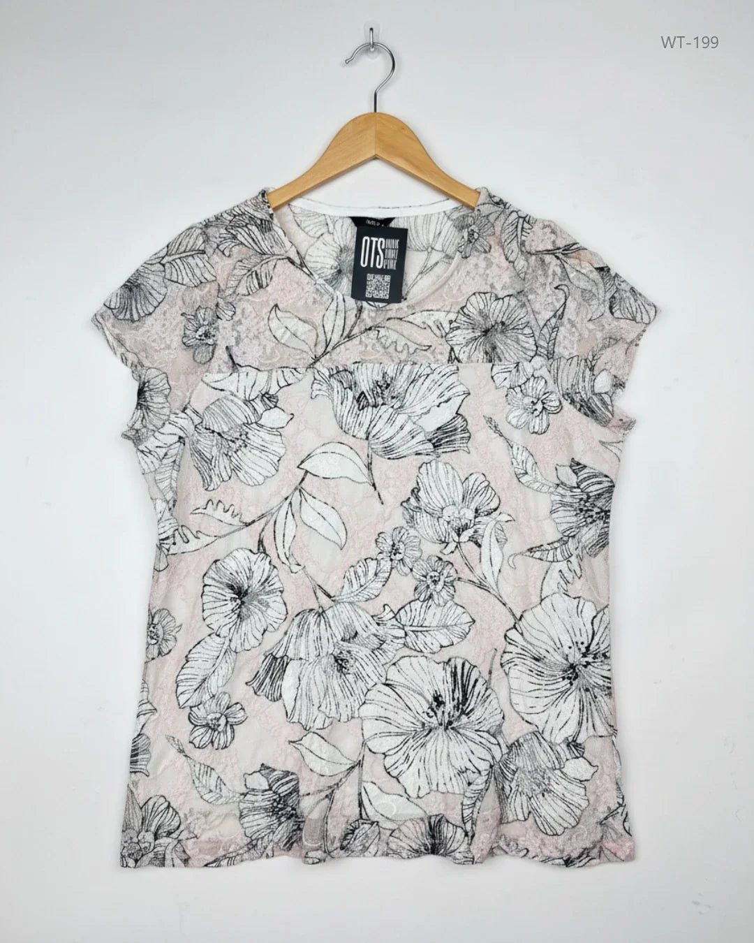 Preloved Premium Womens Summer Tops by M&Co, Teapink Polyester for Women - OTS Thrift Shop Islamabad Pakistan
