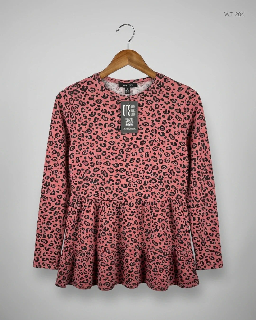 Preloved Premium Womens Summer Tops by New Look, Pink Polyester for Women - OTS Thrift Shop Karachi Pakistan