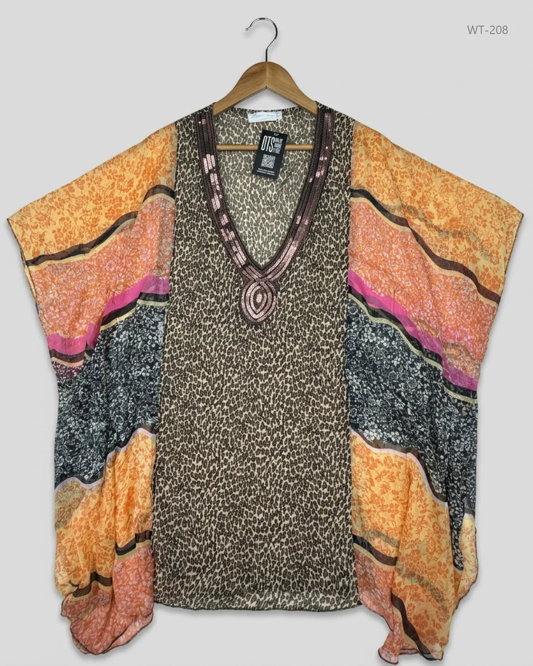 CUT LABEL (WT-208) Multi Color Womens Summer Tops