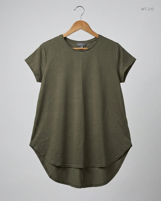 Shop Premium Womens Summer Tops by Primark | Preloved Branded Clothes | OLIVE GREEN Polyester | Women | OTS Thrift Store Peshawar Pakistan