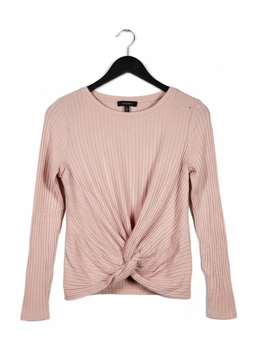 Preloved PREMIUM Winter Knitted Tops by NEW LOOK, PINK ACRYLIC for Women - OTS Thrift Shop Islamabad Pakistan