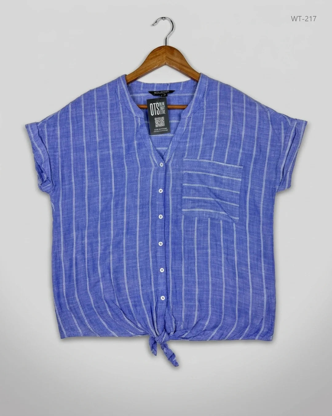 DEBENHAMS (WT-217) Blue Womens Summer Tops