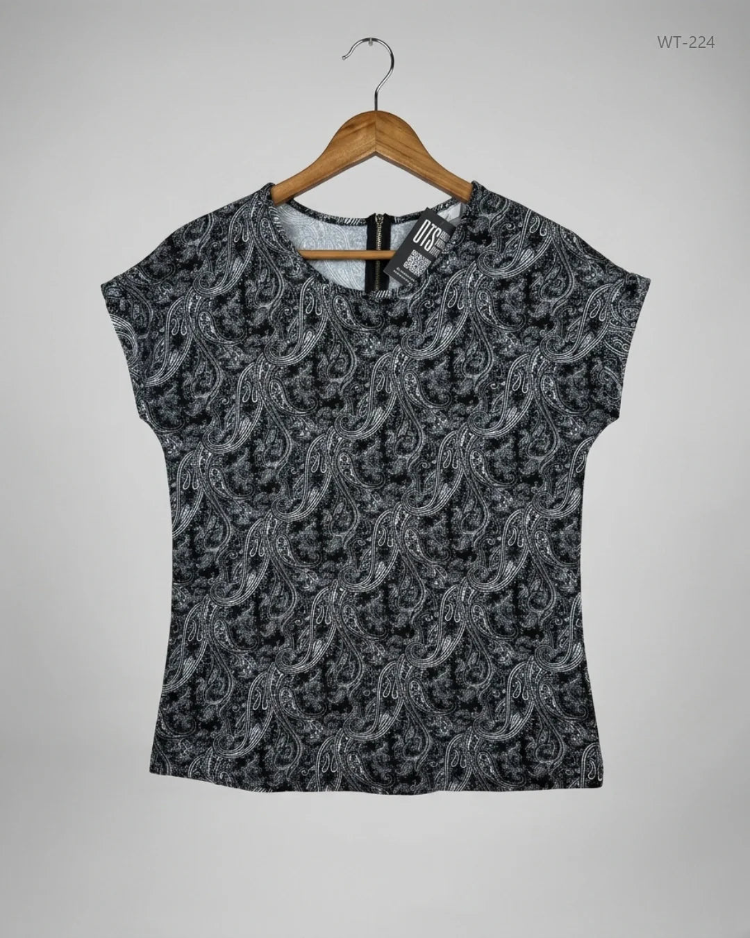 Secondhand Branded Womens Summer Tops by Peacocks, Black Polyester fabric, Premium condition, for Women - Online Thrift Shop Islamabad Pakistan