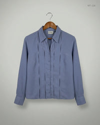 FOSBY (WT-226) Blue Womens Summer Tops